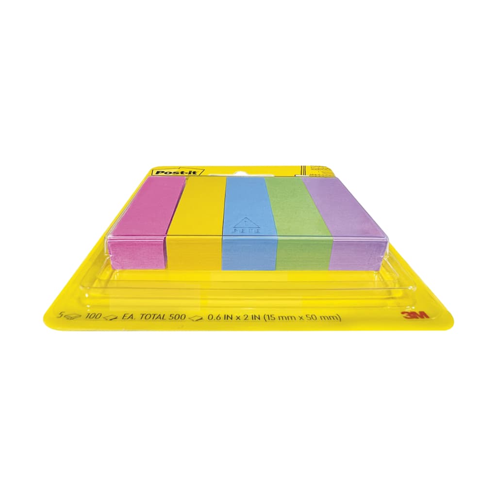 กระดาษโน้ต Post it Flags 670 รุ่น 670-5ASST / 670-5SSAU เพจ มาร์คเกอร์ 5 สี รูปที่ 5