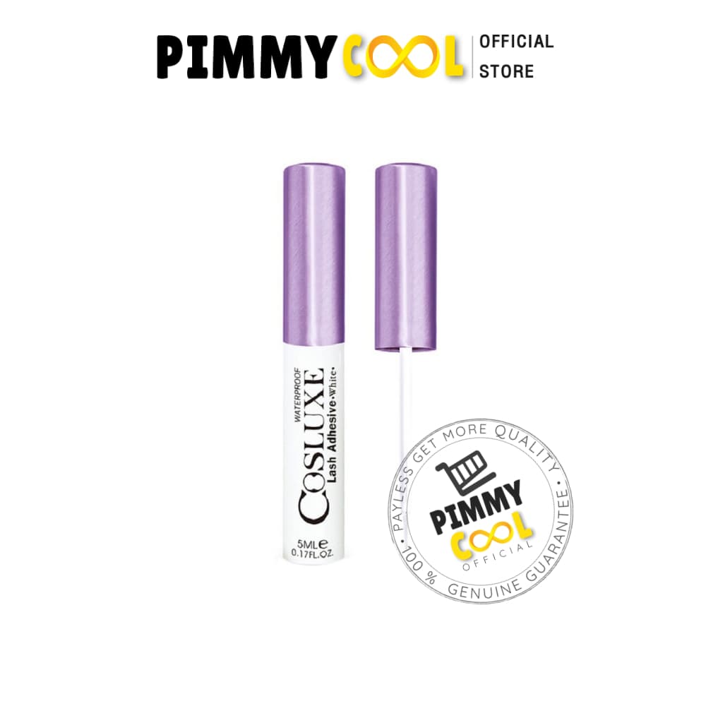 ส่งด่วน Cosluxe คอสลุกส์ กาวติดขนตา สีขาว คุณภาพดี แน่นหนึบ ติดทนทั้งวัน 5ml. รูปที่ 2