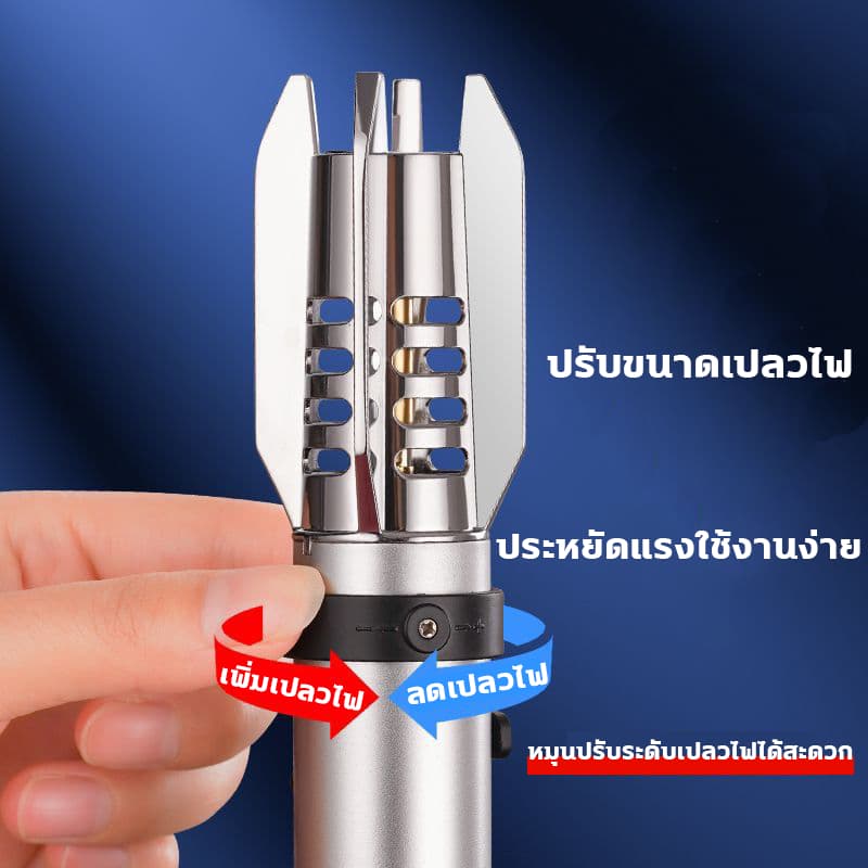 ตัวเครื่องเป็นโลหะ ไฟแช็กไฟฟู่ พลังไฟแรง1300℃ ไฟแช็กยอดนิยม ไฟแรง ใช้งานสะดวก แรงไฟปรับได้ สินค้า ปรับขนาดเปลวไฟ รูปที่ 8