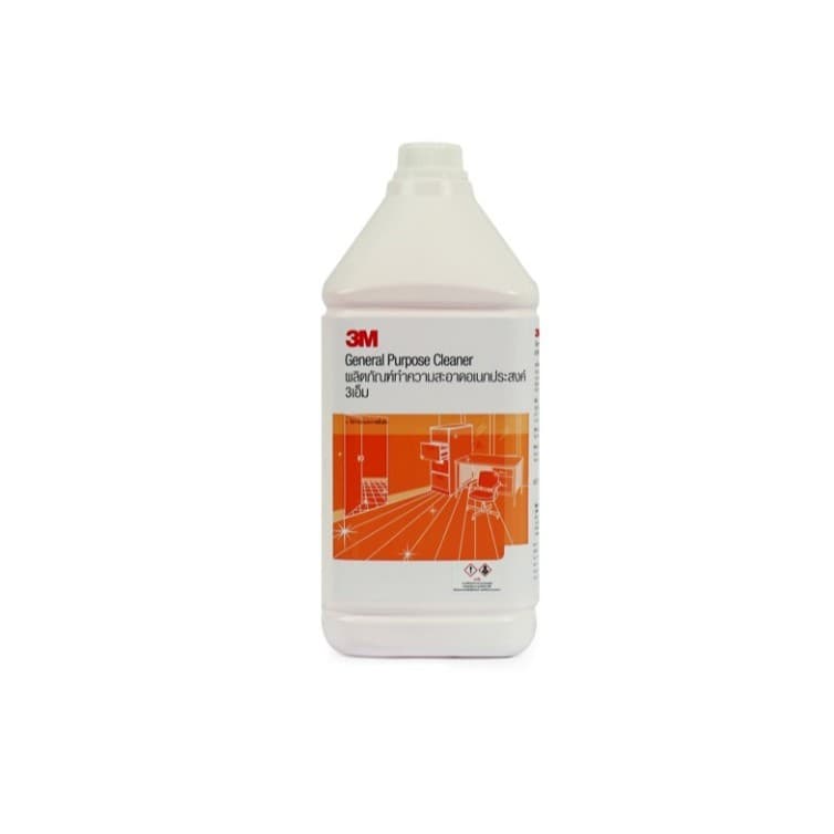 น้ำยาเอนกประสงค์3M GENERAL PURPOSE CLEANER ผลิตภัณฑ์ทำความสะอาดอเนกประสงค์ ขนาด 3.8 ลิตร รูปที่ 3