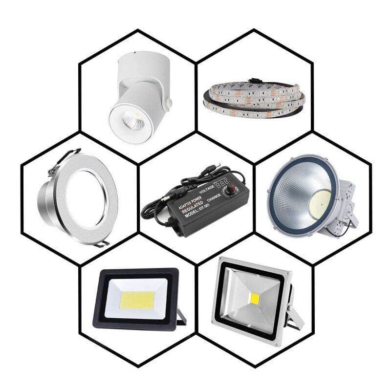 อแดปเตอร์ชาร์จ อะแดปเตอร์ AC to DC 9V-24V 3A ปรับอุณหภูมิ อะแดปเตอร์ปรับแรงดันไฟฟ้า พร้อมอะแดปเตอร์แสดงผล หม้อแปลง รูปที่ 3