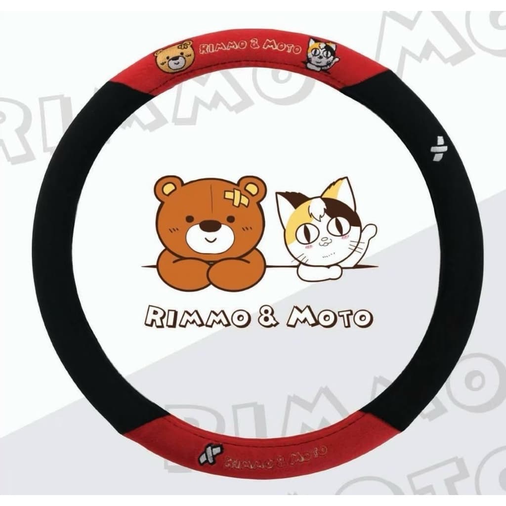 ปลอกหุ้มพวงมาลัย ที่หุ้มพวงมาลัย RIMMO ผ้า POLY VELOUR รูปที่ 3