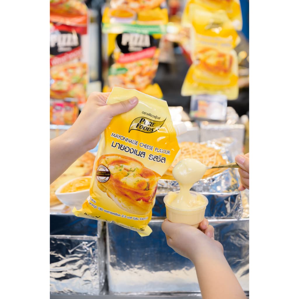 มีฮาลาล มายองเนส รสชีส สำหรับทำขนมอบ แซนวิช ตกแต่งหน้าพิซซ่า เบเกอรี่ ขนาด 920 กรัม รูปที่ 4