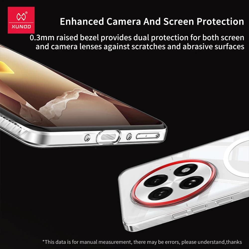 Xundd Crystal Clear Case สำหรับ VIVO X200 Ultra X300 Pro เคสพีซีบางเฉียบป้องกันสีเหลืองและป้องกันรอยขีดข่วน รูปที่ 8