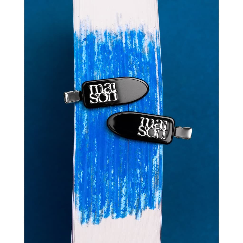 maison KEEPS | Set of Backstage Dual Logo Hair Clip | กิ๊บติดผม รูปที่ 3
