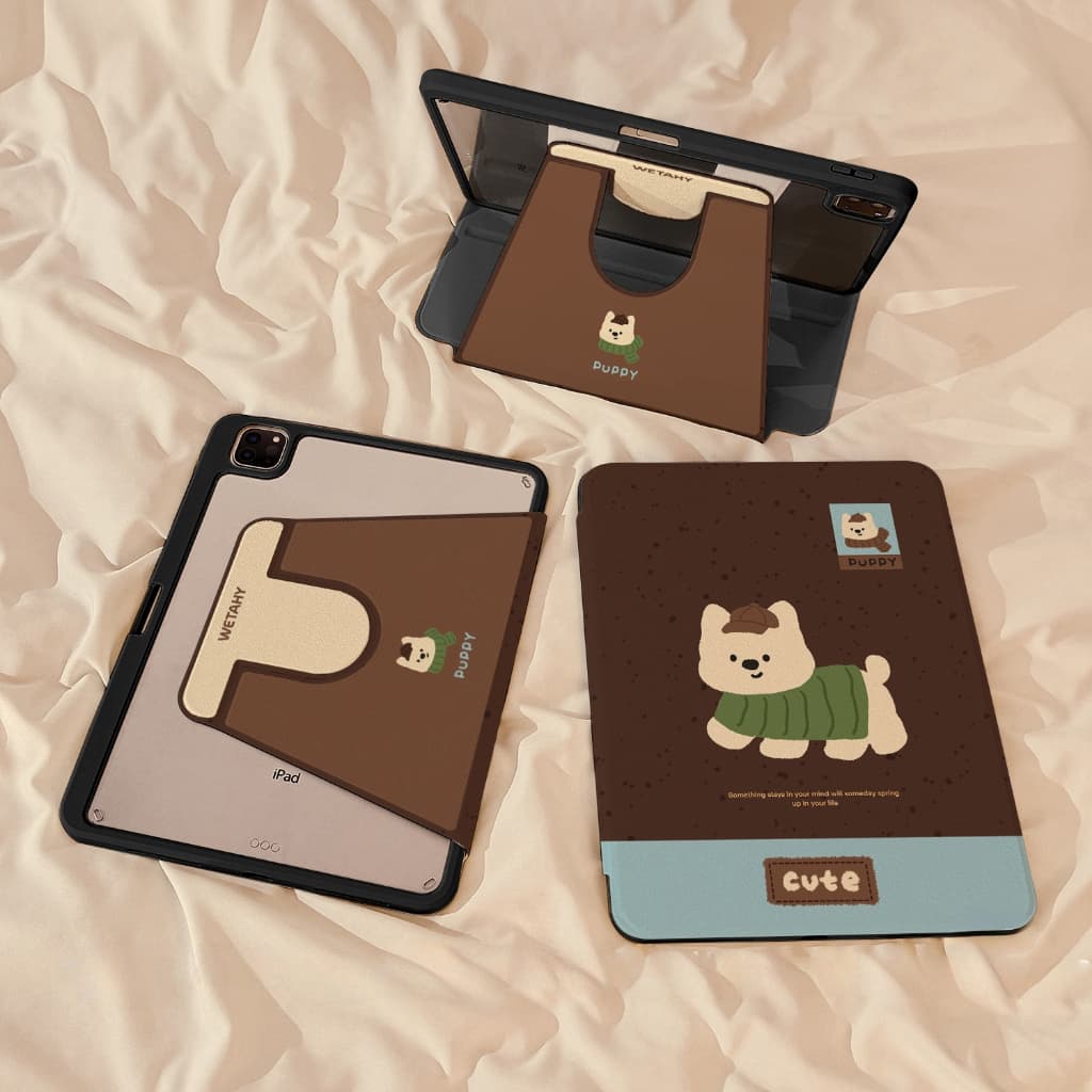เคสiPad Air5 Air6 Green Puppy mini หมุน 360° mini7 อะครีลิ for Gen6 Gen11 Gen10 Air7 Gen9 รูปที่ 7