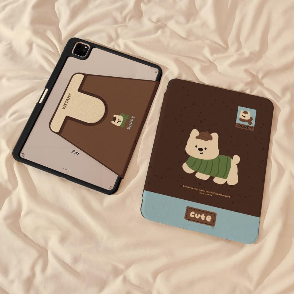 เคสiPad Air5 Air6 Green Puppy mini หมุน 360° mini7 อะครีลิ for Gen6 Gen11 Gen10 Air7 Gen9 รูปที่ 8