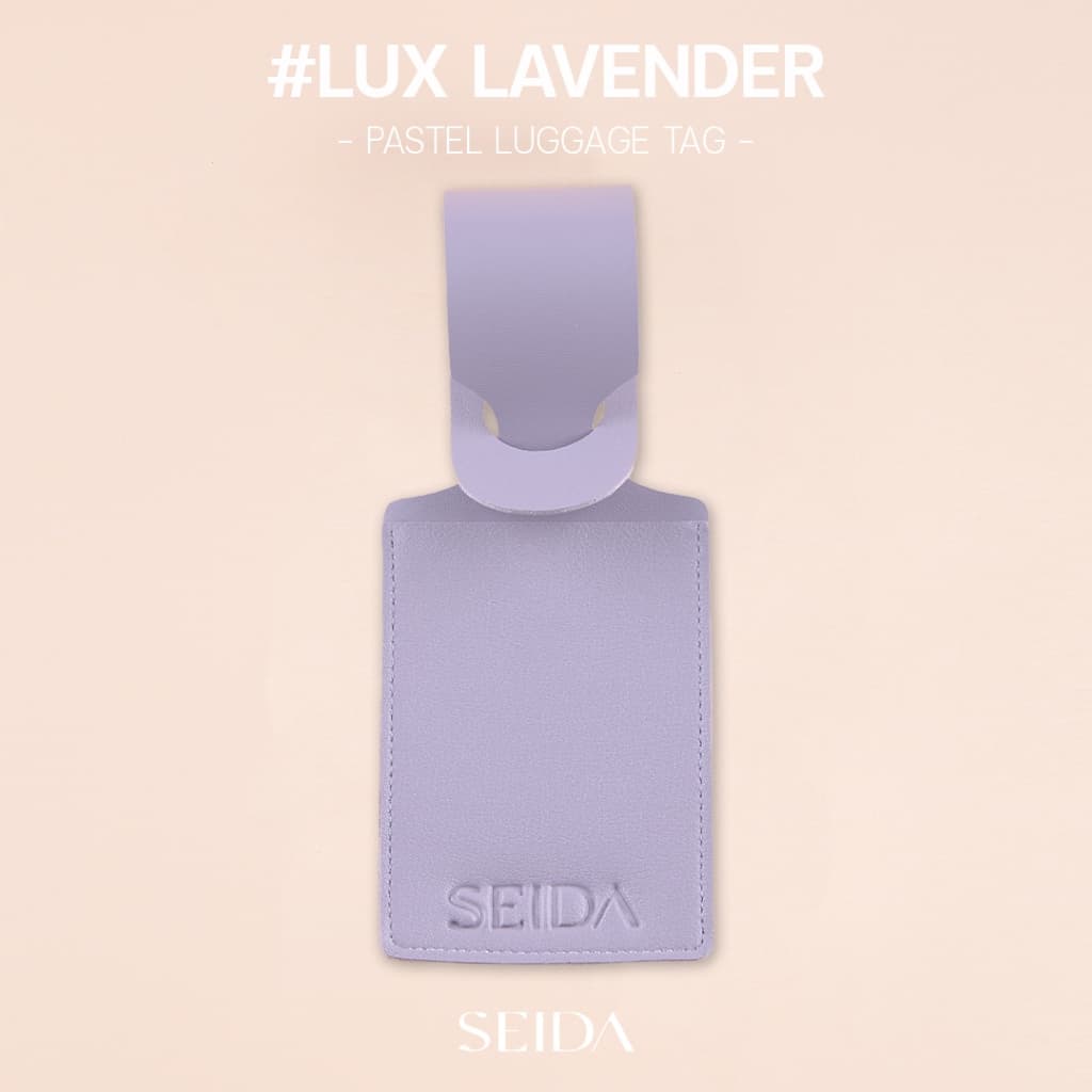 เซดะ แท็กติดกระเป๋า l PASTEL LUGGAGE TAG l สายคล้อง พวงกุญแจป้ายชื่อ รูปที่ 7