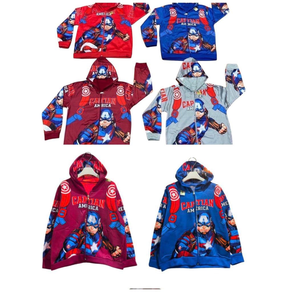 เสื้อคลุมลายสไปเดอร์แมน/แบคแมนเกรดพรี่เมี่ยม รูปที่ 8