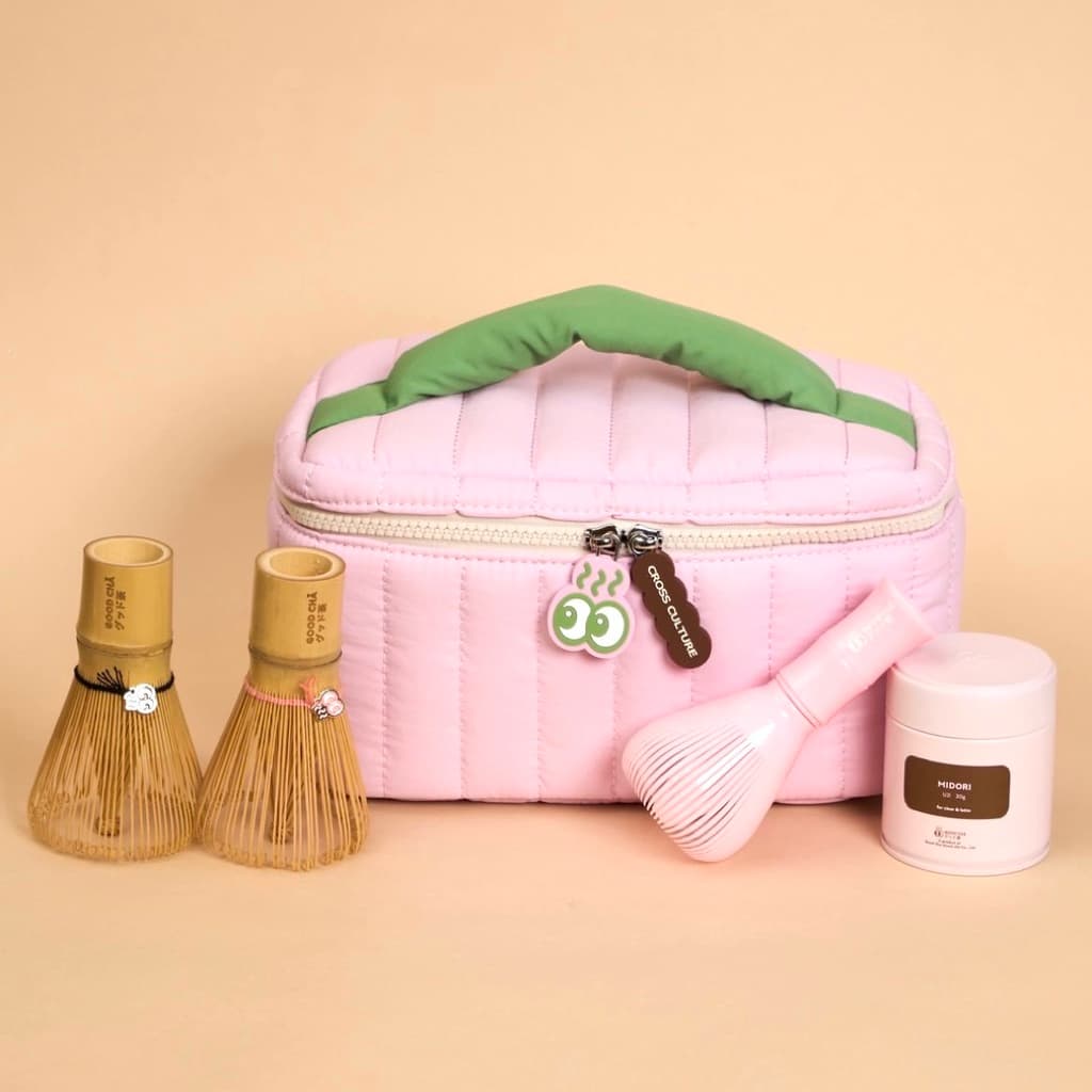 GOOD CHĀ x Cross Culture – Cou Cou Good Chā Vanity Bag รูปที่ 1