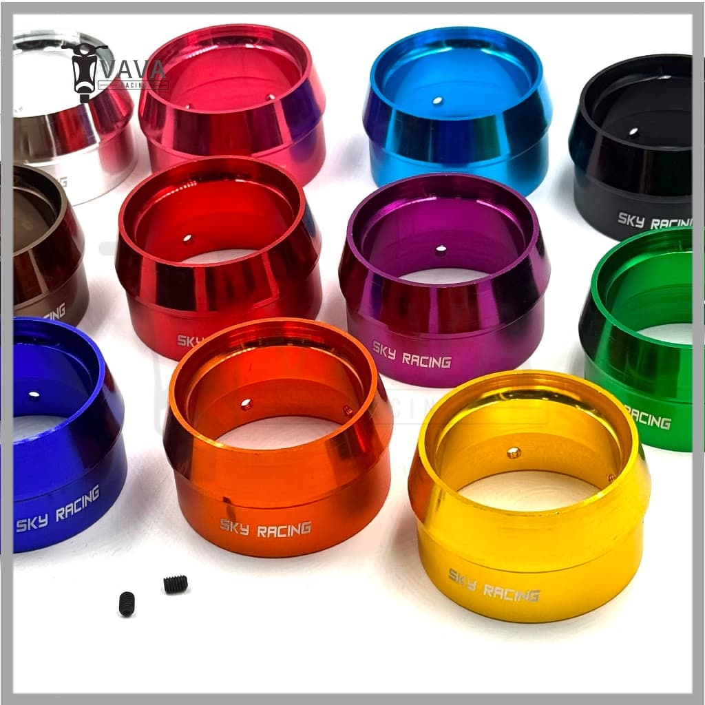 ปลายท่อทรงหยดน้ำ / Fino Mio Filano NOUVO ขนาด 51 MM มอเตอร์ไซค์ Motorcycle รูปที่ 2
