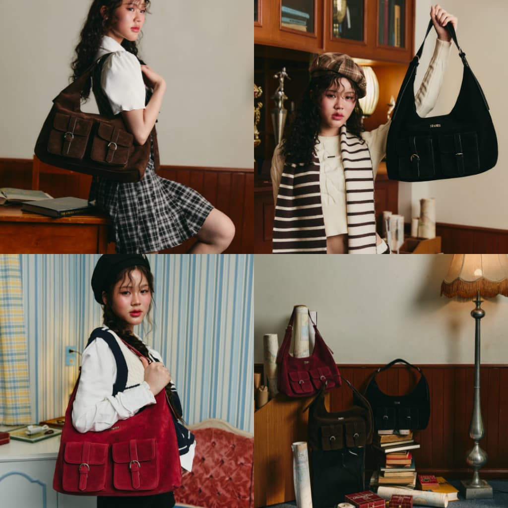 Nineties Design : Class Of Nineties Bag กระเป๋า ทรง Hobo รุ่น Rebecca รูปที่ 5