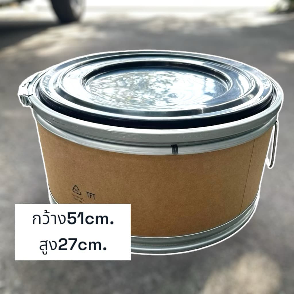 ถังกระดาษอัดขนาดใหญ่ ทำโต๊ะ เอาไว้วางของโชว์ คัดสวย ใหม่ ทำความสะอาดก่อนส่ง แข็งแรง รูปที่ 9