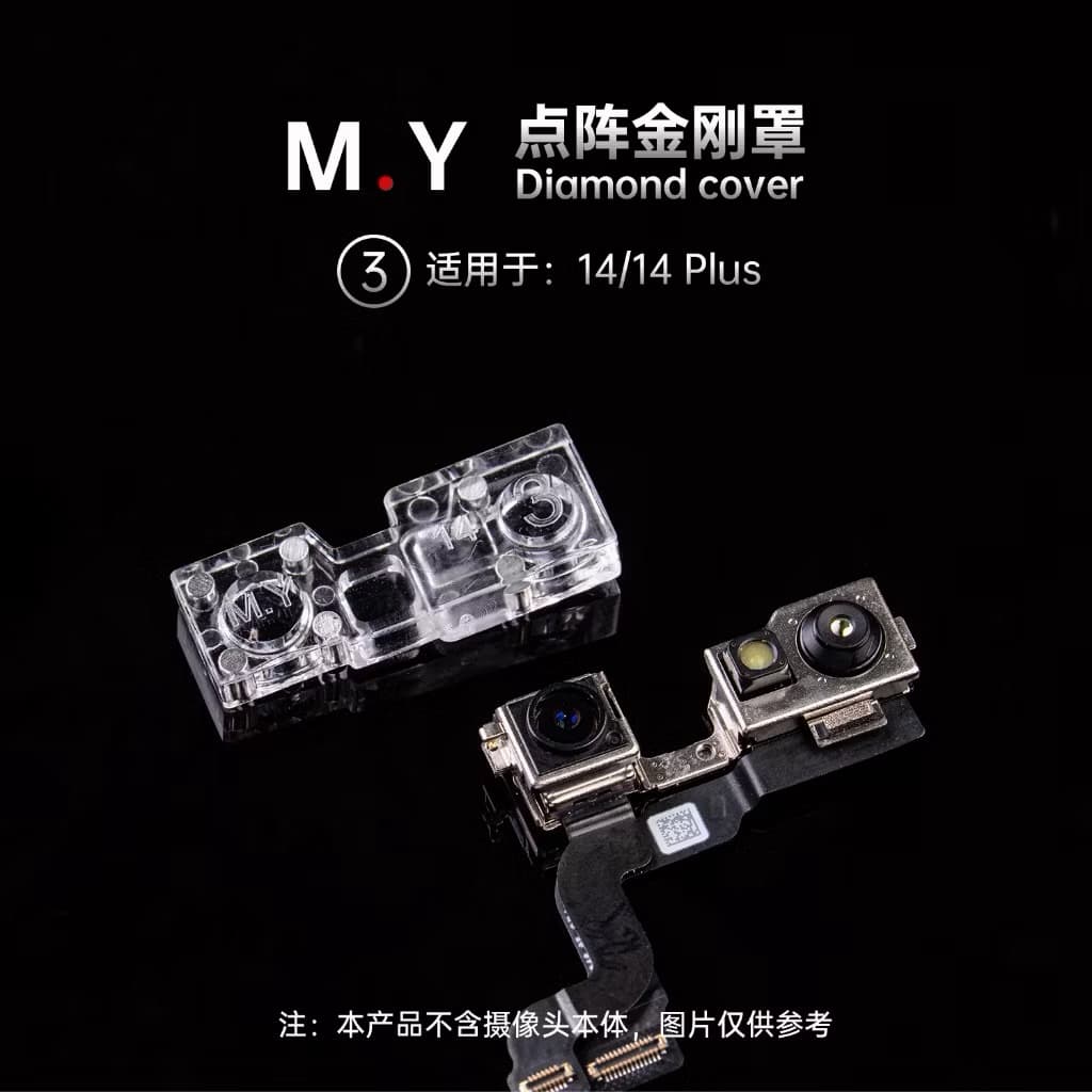 ฝาครอบป้องกันกล้องหน้า Mr.Yang ฝาครอบป้องกันเลนส์อินฟราเรดแบบดอทเมทริกซ์อเนกประสงค์ X 11 12 13 14 15 16-17 ครบชุด รูปที่ 6