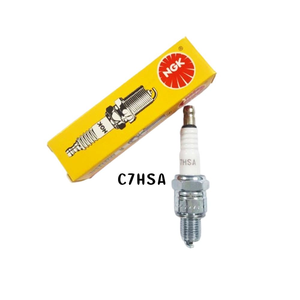 หัวเทียนมอเตอร์ไซค์ NGK รุ่น Standard กล่องเหลือง C7HSA/CPR6EA-9/BP7HS/BP5ES รูปที่ 2