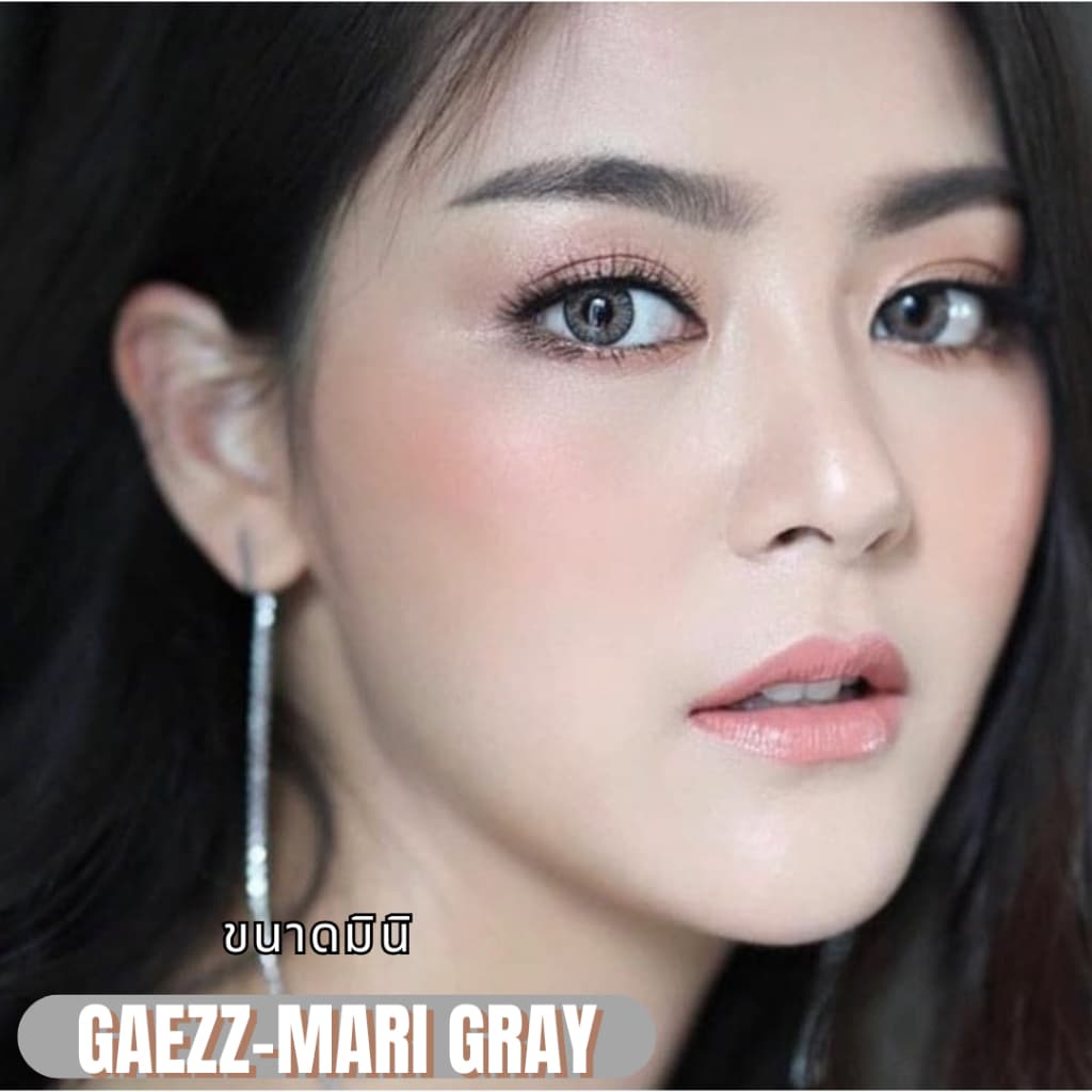 คอนแทคเลนส์ขนาดมินิBrown / Gray Mari Gaezz Secret รูปที่ 2