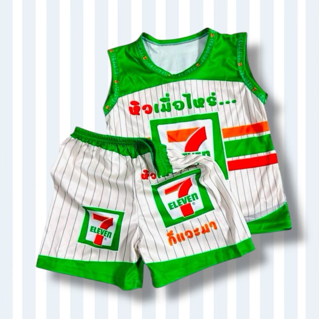 ชุดเด็กทั้งชุด Size S น้อง 8 เดือน -2 ขวบ สกรีนสองด้าน เด็กผู้ชายและเด็กผู้หญิง รูปที่ 9