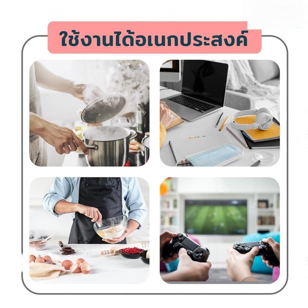 นาฬิกาจับเวลา นับถอยหลัง ตั้งโต๊ะ ติดผนัง แบบดิจิตอล จับเวลาเดินหน้า/ถอยหลัง ใช้งานได้สารพัดประโยชน์ รูปที่ 5
