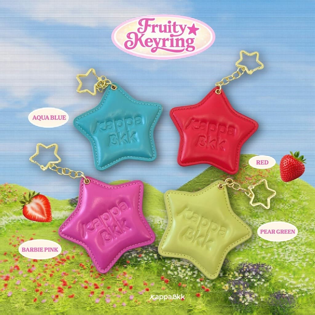 KAPPABKK Fruity Keyring พวงกุญแจกระจกดาวไซส์จิ๋ว รูปที่ 1