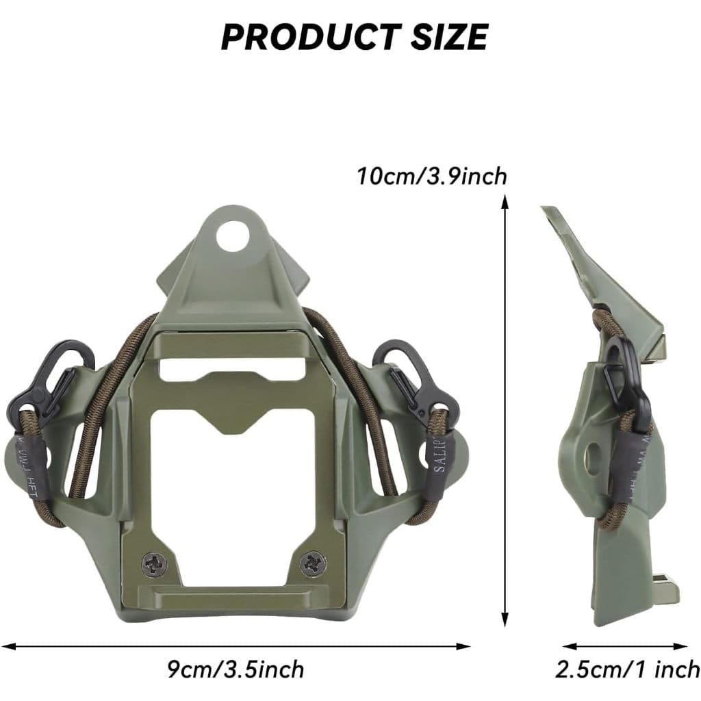 หมวกฟาสทหาร อุปกรณ์ ยุทธวิธี night vision NVG mount for FAST MICH AF Wendy รูปที่ 2
