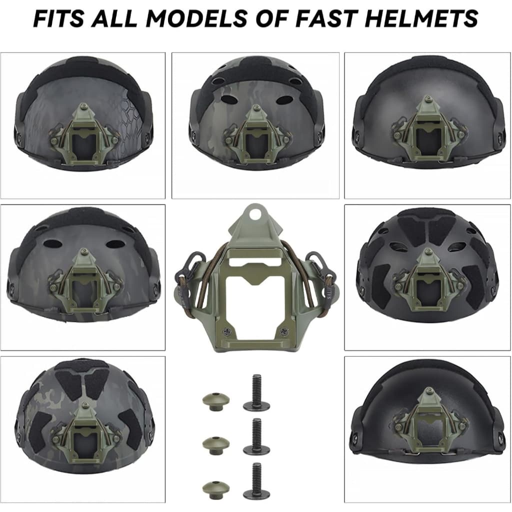 หมวกฟาสทหาร อุปกรณ์ ยุทธวิธี night vision NVG mount for FAST MICH AF Wendy รูปที่ 3