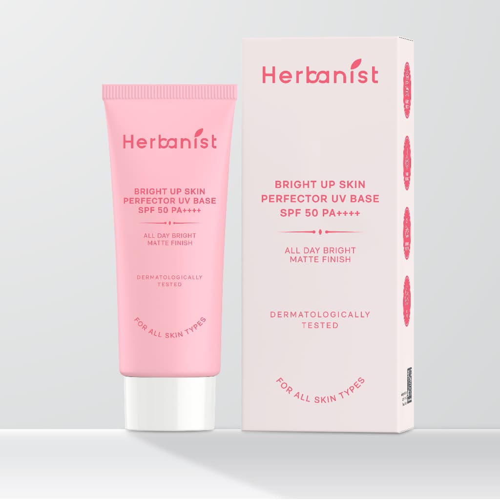 Herbnlist แป้งแมทท์ HYA Fit Long Lasting และ กันแดด Bright Up Perfector UV Base SPF 50 PA ++++ รูปที่ 4