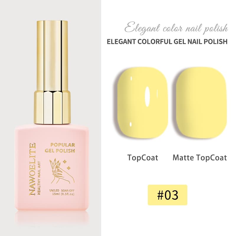 Nawoelite สีทาเล็บเจล เจลทาเล็บ ทำเล็บ เจลเล็บครบเซ็ท 48สีโทนบิวตี้ ใช้กับหลอดอบUV&LED สีทนทานไม่แตก 15ml รูปที่ 5