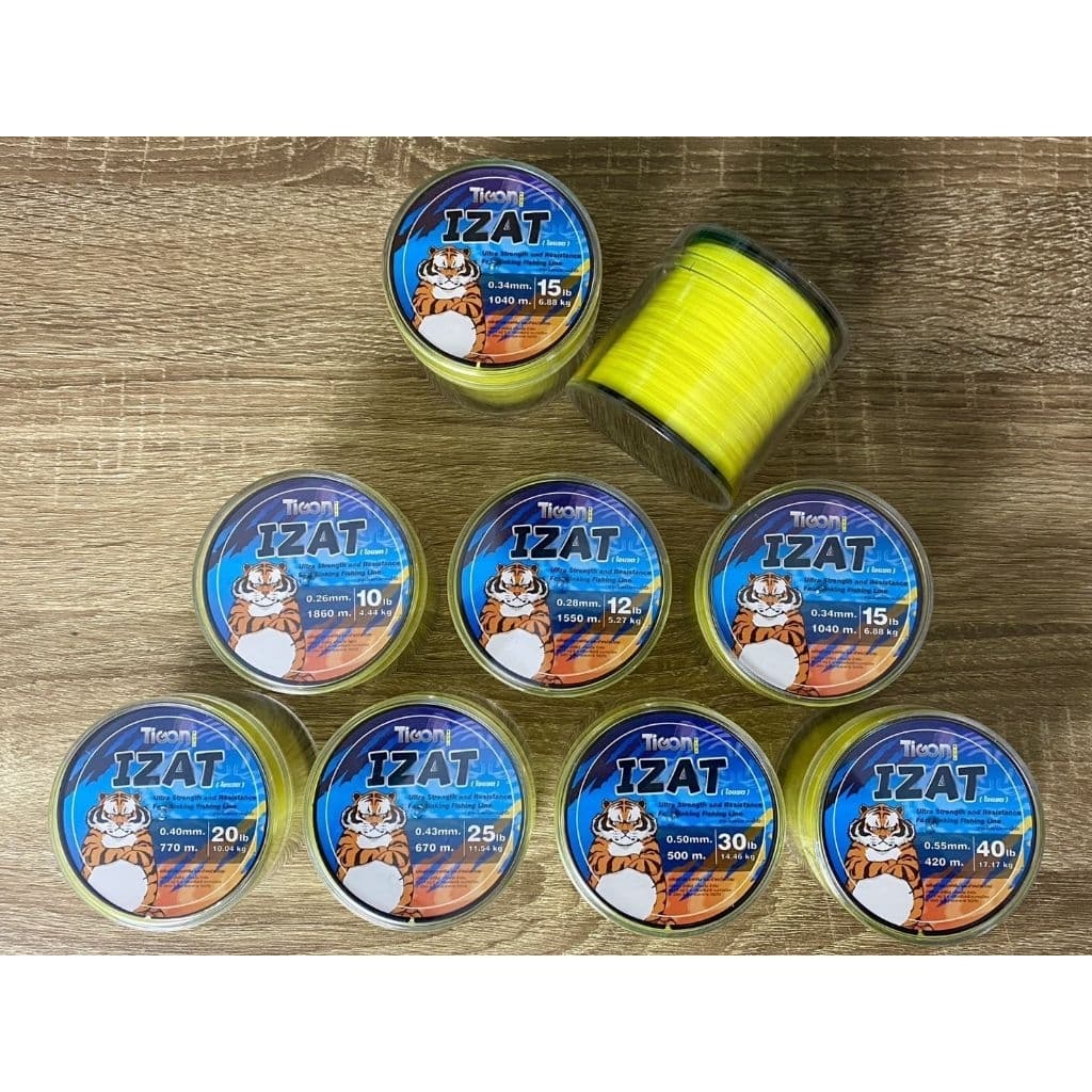 สายเอ็นตกปลา TIGON IZAT จมน้ำไว เหนียว ทน รูปที่ 3