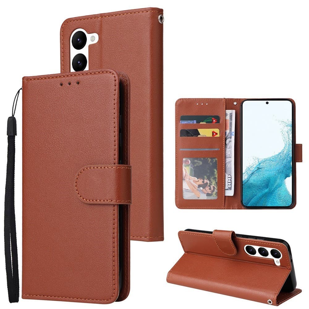 เคสฝาพับ ล็อค สำหรับ Samsung Galaxy A8Plus A8+ A6+ A6Plus A9 A7 A5 A6 2018 2017 2015 2016 A8Star รูปที่ 2