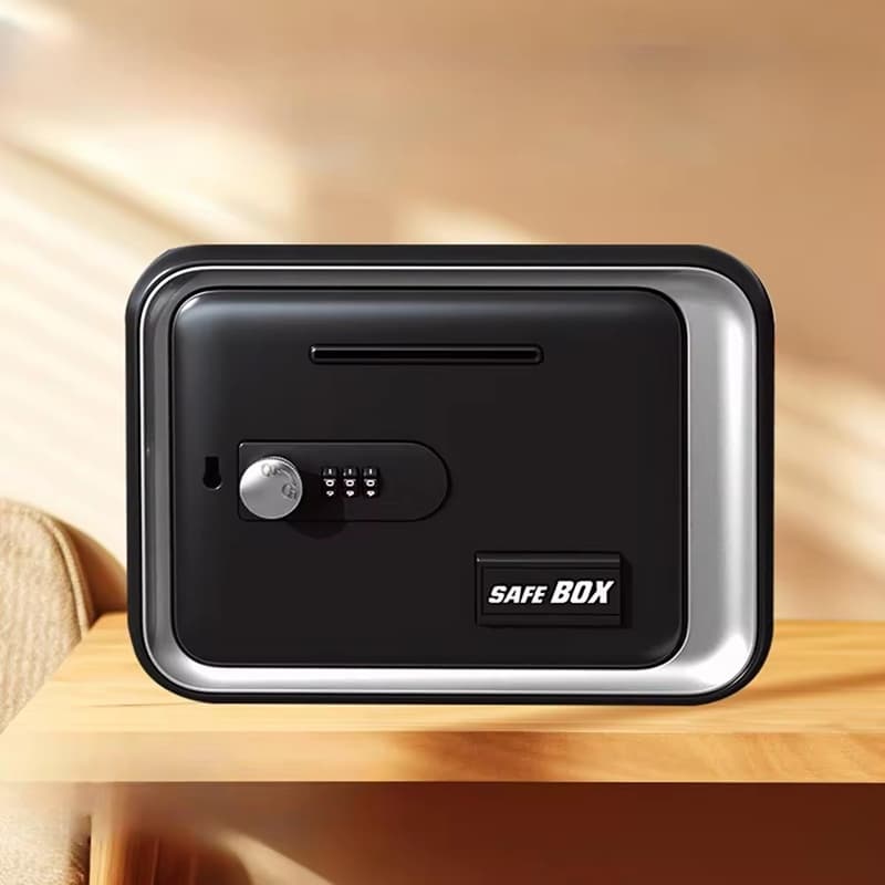 ตู้เซฟ ตู้เซฟกันไฟ ตู้นิรภัย นิรภัย ขนาด เล็ก safety box ปิดผนึก ป้องกันการแอบมอง ปลดล็อคด้วยรหัสผ่าน ค รูปที่ 8