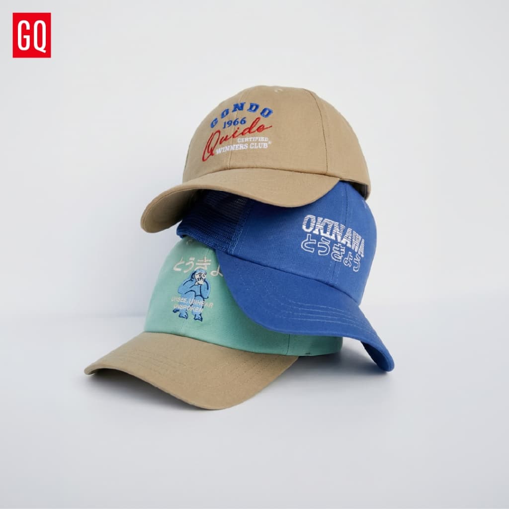 GQ Minimal Cap หมวกแก๊ป 3 สไตล์ แรงบันดาลใจจากโอกินาว่า รูปที่ 2