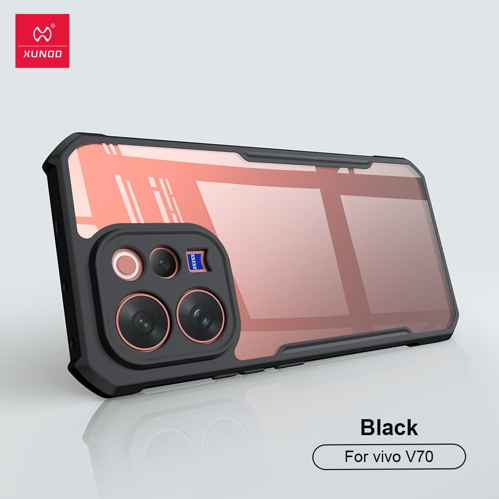 XUNDD Case ใช้สำหรับ vivo V70 FE v70 เคสโทรศัพท์แม่เหล็ก พร้อมขาตั้ง ปรับหมุนได้ กันกระแทกและกันรอยขีดข่วน รูปที่ 2