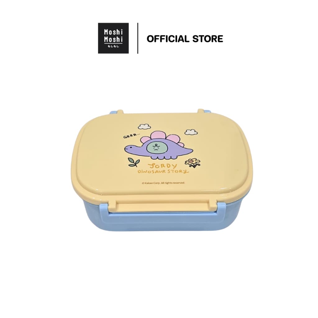 Moshi Moshi กล่องอาหาร กล่องข้าวพร้อมช้อน ลาย Jordy จากแก๊ง NINIZ ลิขสิทธิ์แท้จาก Kakao Friends รุ่น 6100007226-7228 รูปที่ 4