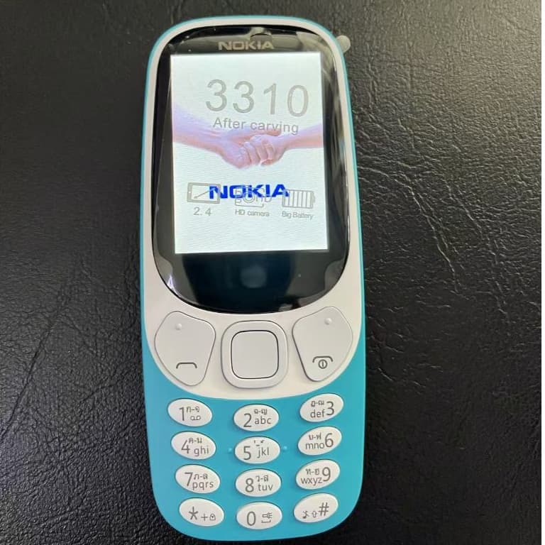 โทรศัพท์มือถือปุ่มกด โนเกีย รุ่น 3310 3G 4G เครื่องใหม่ เเป้นภาษาไทย ปุ่มกดใหญ่ สุดคลาสสิค ใช้งานง่าย รูปที่ 2