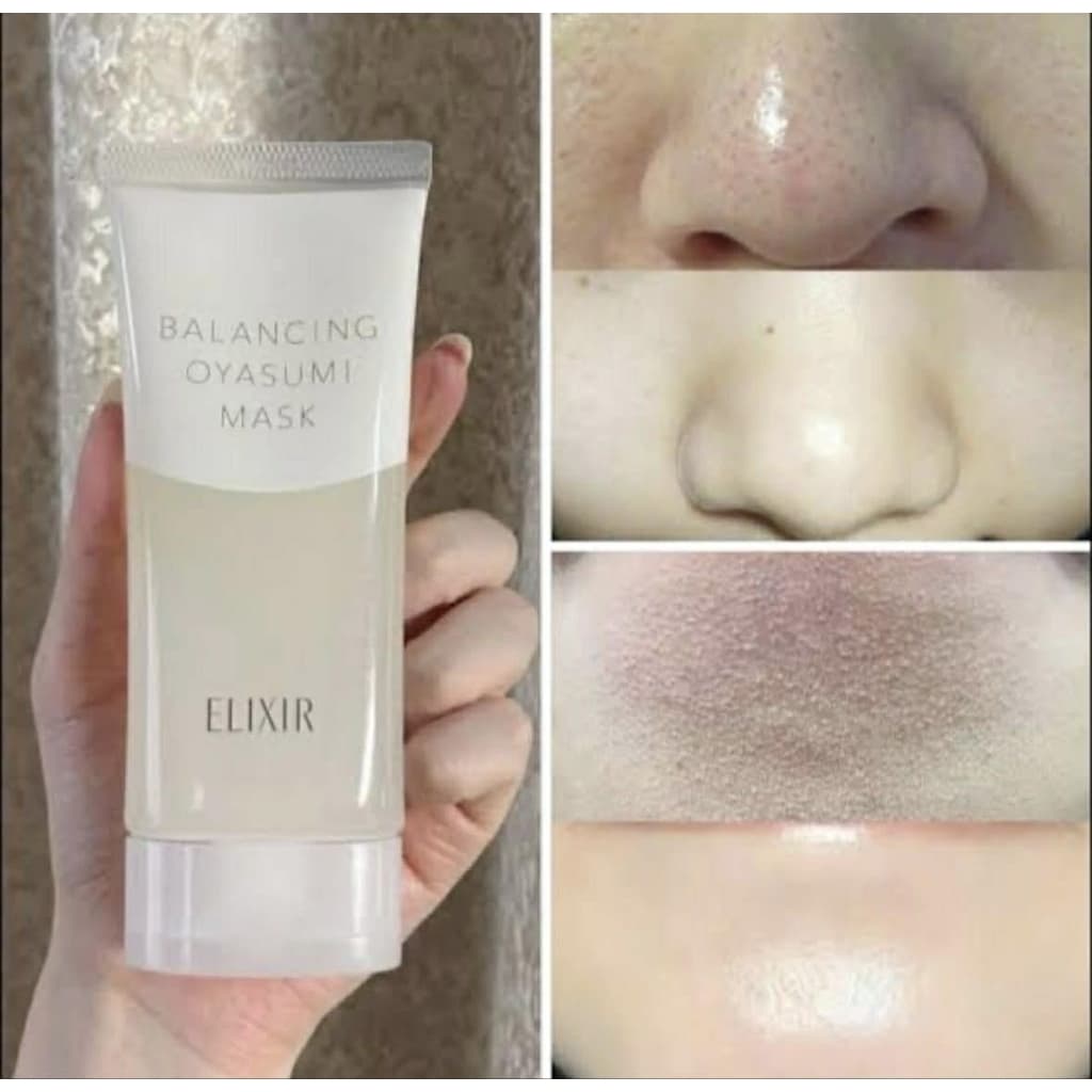 Shiseido Elixir Balancing OYASUMI mask 90g.เจลมาส์กไม่ต้องล้างออก รูปที่ 5