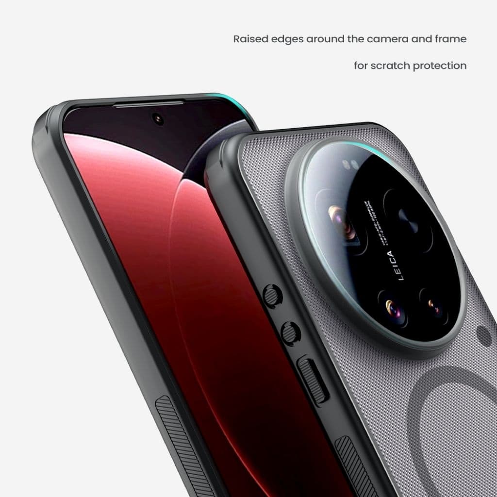 Nillkin เคสสำหรับ Xiaomi 17/17 Ultra เคสกันกระแทก ขอบยาง TPU รองรับวงแหวนแม่เหล็ก รูปที่ 4