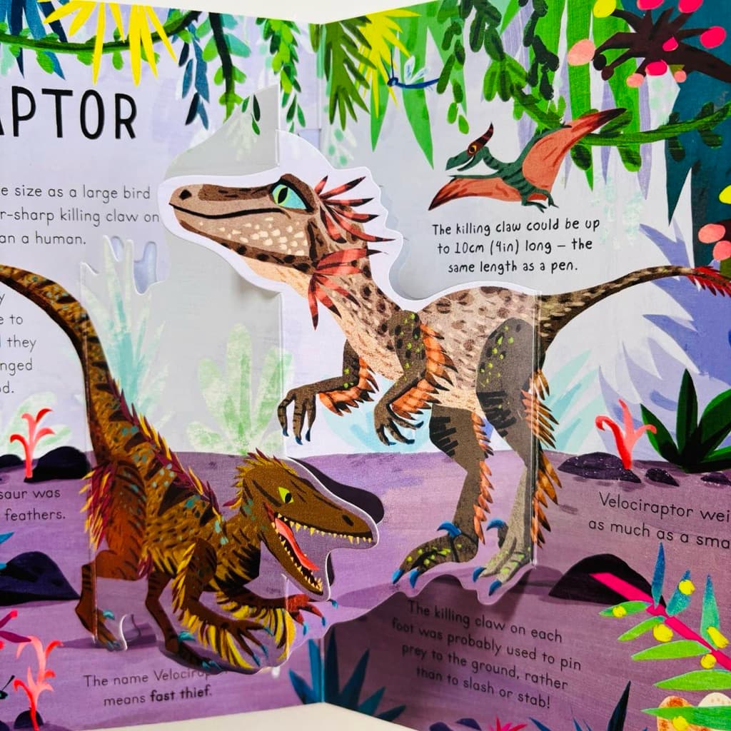 หนังสือชุด Curious Kids หนังสือนิทานเสริมความรู้ภาษาอังกฤษแบบ Pop-up – ไดโนเสาร์ อวกาศ ทะเล แมลง รูปที่ 5