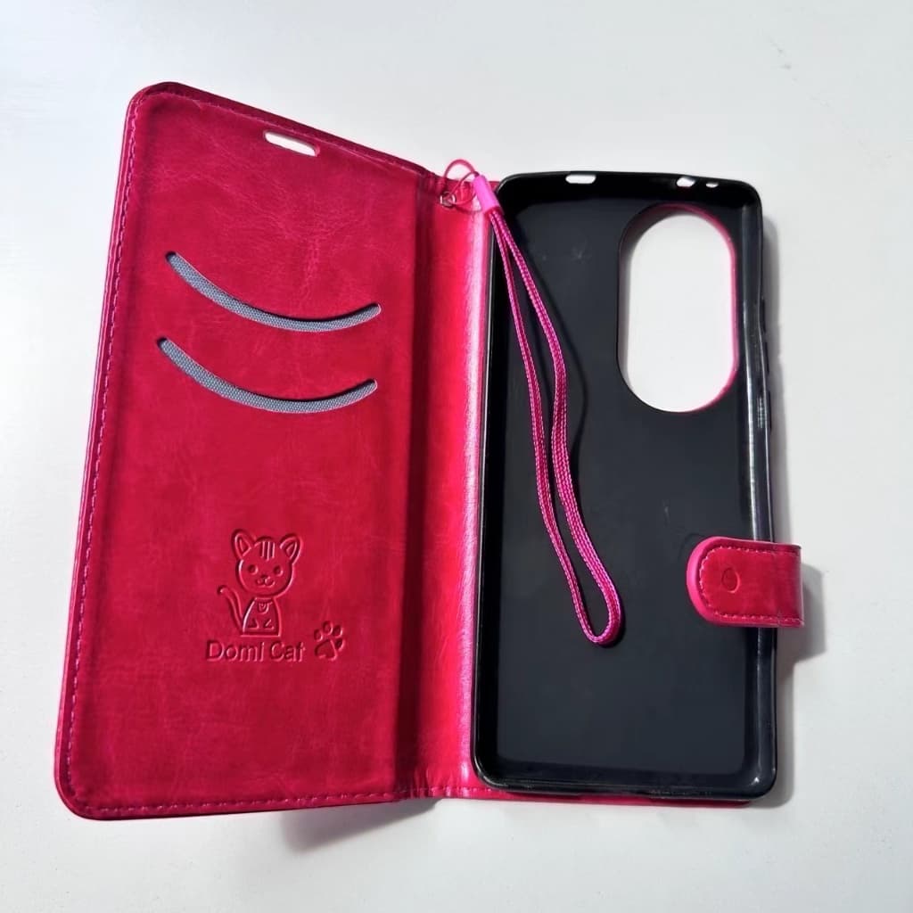 เคสฝาพับ สำหรับ Redmi15 A7PRO 15C A5 A14C 13C 10C 10A 13 A3 13C POCO C71 C75 C85 C65 C40 แถมสาย ช่องใส่บัตร Domicat รูปที่ 6