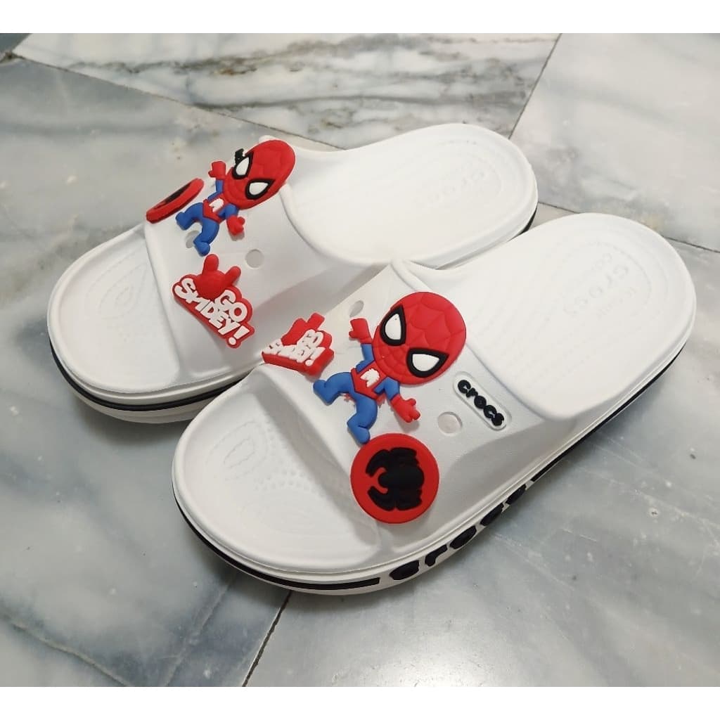 รองเท้าแตะลาย Spiderman เด็ก 2-8 ปี รูปที่ 2