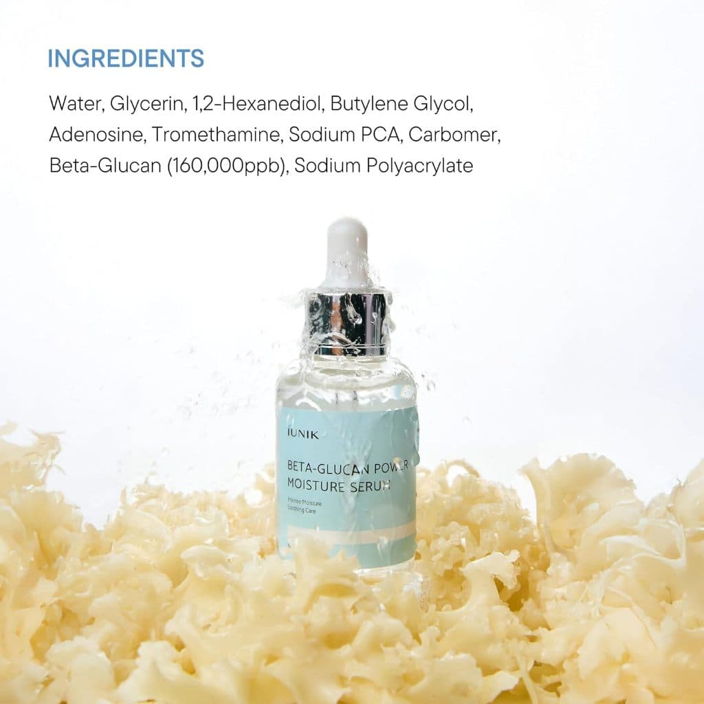 Iunik Beta-Glucan Power Moisture Serum 50ml | ให้ผิวเรียบเนียนและอ่อนนุ่ม เบต้ากลูแคน พาวเวอร์ มอยส์เจอร์ รูปที่ 4