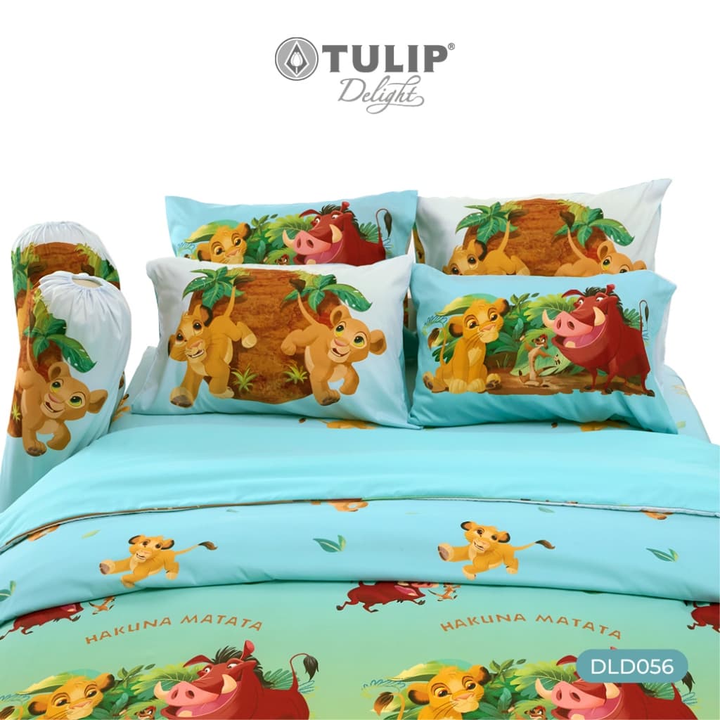 TULIP Delight ชุดผ้าปูที่นอน เดอะ ไลออน คิง ลิขสิทธ์แท้ดิสนีย์ Disney The Lion King DLD056 ผ้าห่ม ผ้านวม ผ้าปูที่นอน รูปที่ 5