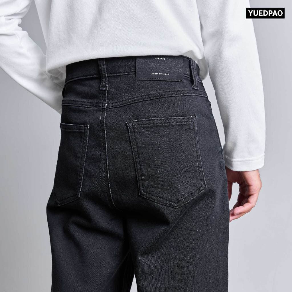 Yuedpao Smooth Flex Jeans กางเกงยีนส์ผู้ชายทรงกระบอก ยืดแต่ไม่ย้วย ยีนส์ยืด กางเกงยีนส์ รูปที่ 5