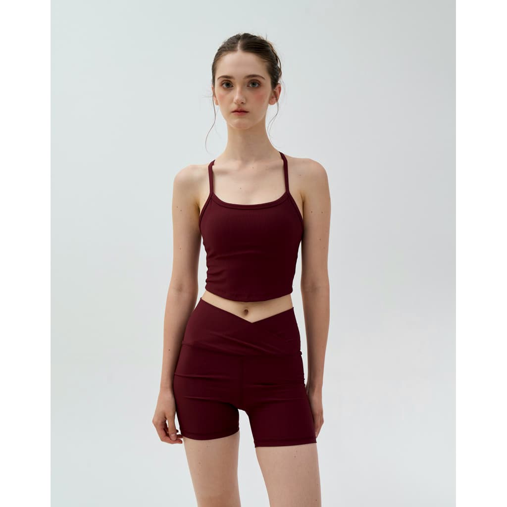 Harmoniq Flow : Crop Top ครอปท็อปมินิมอล ที่ใส่ได้ทั้งออกกำลังกายและวันชิลล์ เนื้อผ้าร่องนุ่มเก็บทรงสวย มีฟองน้ำในตัว รูปที่ 3