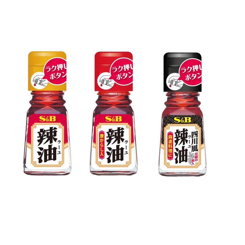 S&B Layu Chili Oil น้ำมันงาพริกผสมพริกบด จากญี่ปุ่น รูปที่ 2