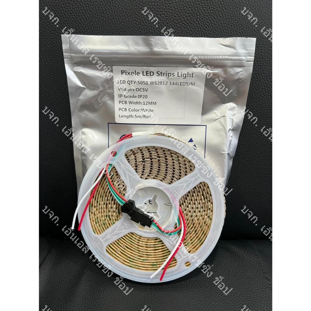 ไฟเส้น Pixels LED Strips Light WS2812 ขนาด 12 มม. รูปที่ 4