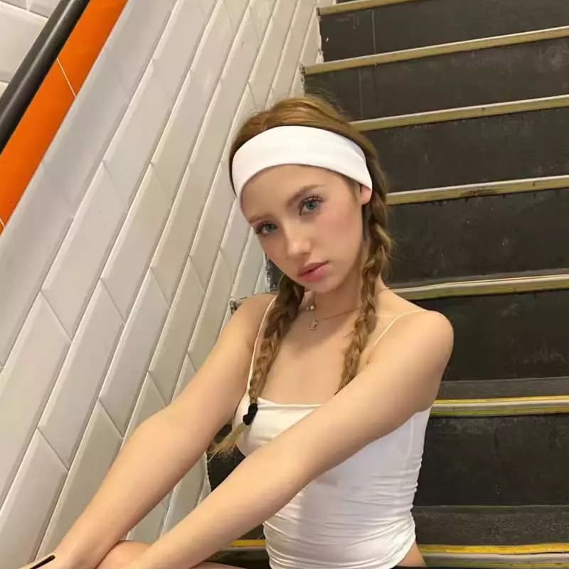 BLIVOผ้าคาดผมสายฝอ Headband ใส่สบายเนื้อผ้าดียืดได้เยอะ ซับเหงื่อได้ รูปที่ 5