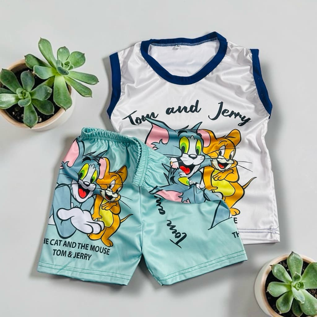 ชุดเด็กทั้งชุด Size S น้อง 8 เดือน -2 ขวบ สกรีนสองด้าน เด็กผู้ชายและเด็กผู้หญิง รูปที่ 6