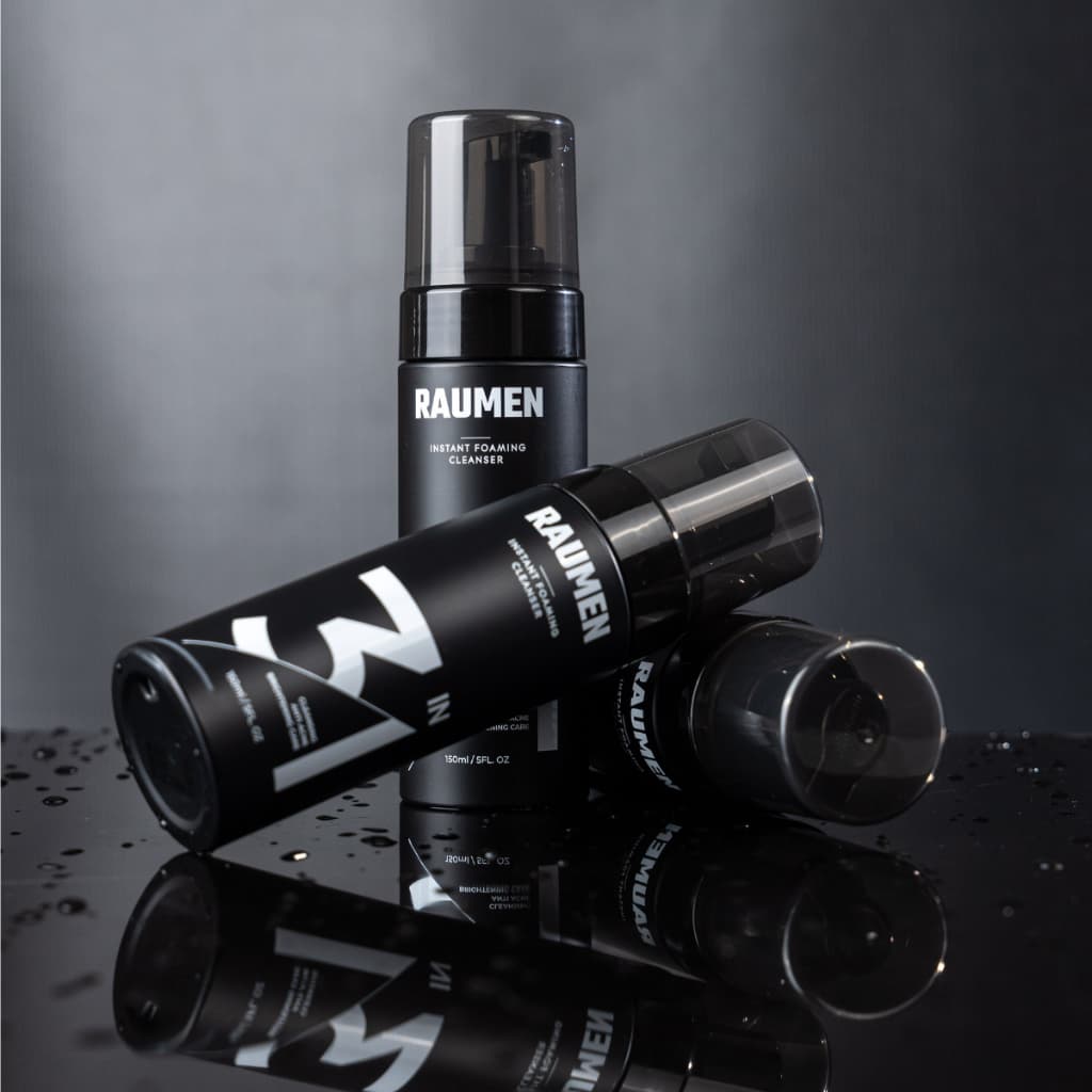 RAUMEN Combo ผู้ชาย: โฟมล้างหน้า + BB Cream 4IN1 + ครีมอาบน้ำน้ำหอม คุมมัน ลดสิว รูปที่ 4