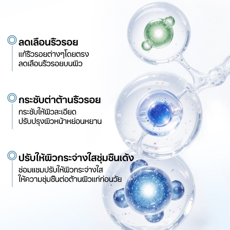 แผ่นแปะร่องแก้มลึก สติกเกอร์ยกกระชับริมฝีปาก เทปสติกเกอร์ ลดริ้วรอย กับเปปไทด์เข้มข้น ลดริ้วรอยบนใบหน้า ตา รูปที่ 8