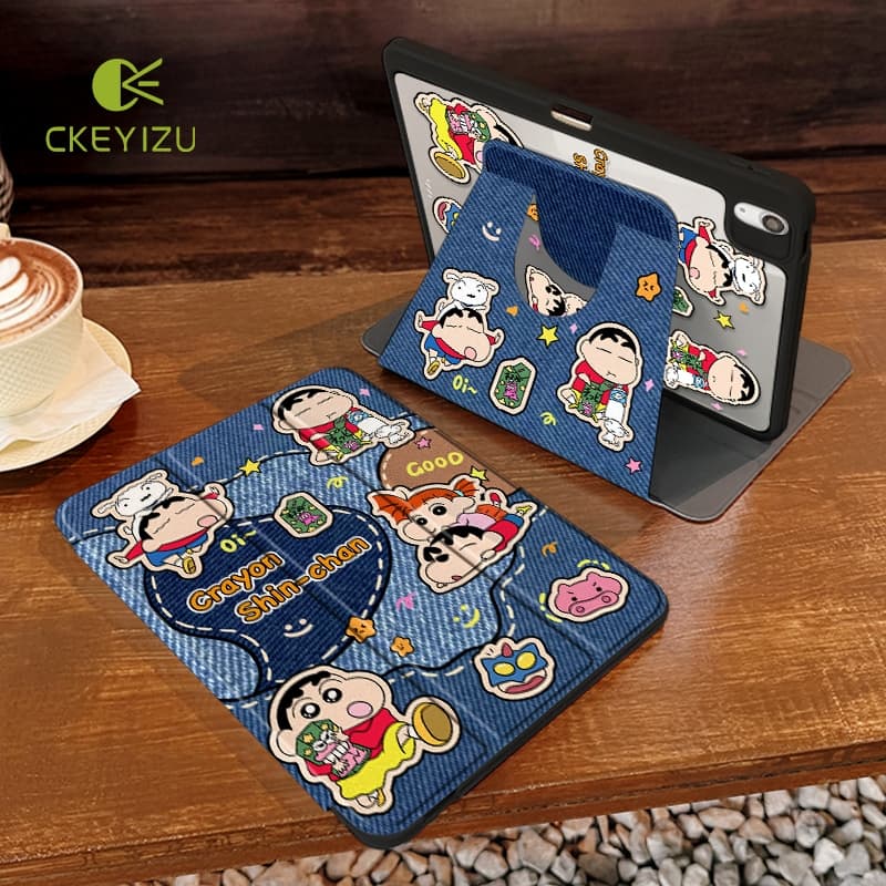 CKYZ เคสไอแพด for 10.2 gen7 gen8 gen9 เคสไอแพด 10.9/11 iPad air6 pro11 เคสไอแพด ปรับองศาได้360 องศา รูปที่ 2